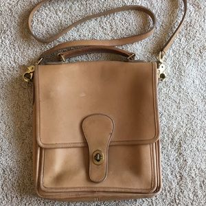 Tan Coach Handbag